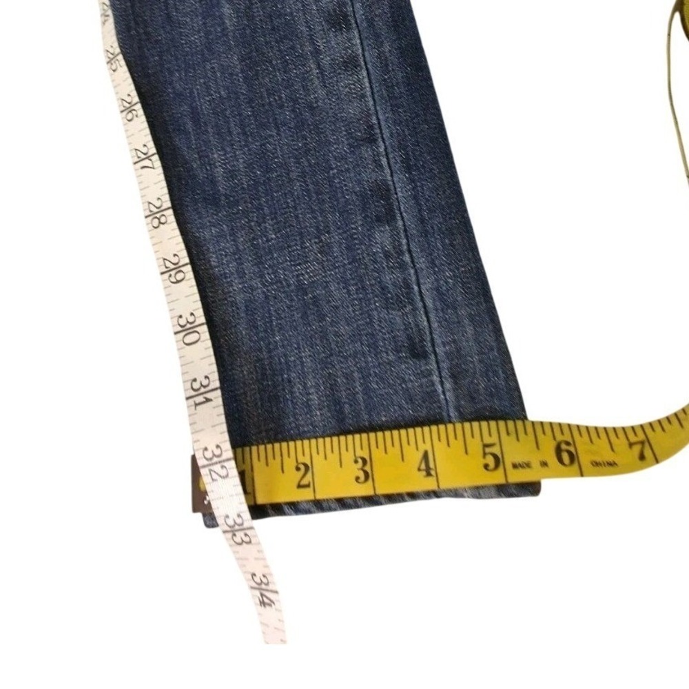 Rock & Republic Womens Jeans Berlin Blue Skinny Studded Size 2 Long 28x33 Tall - Picture 4 of 11